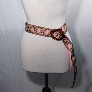 🌸 Reversible Floral Fabric Belt | One Size🌸